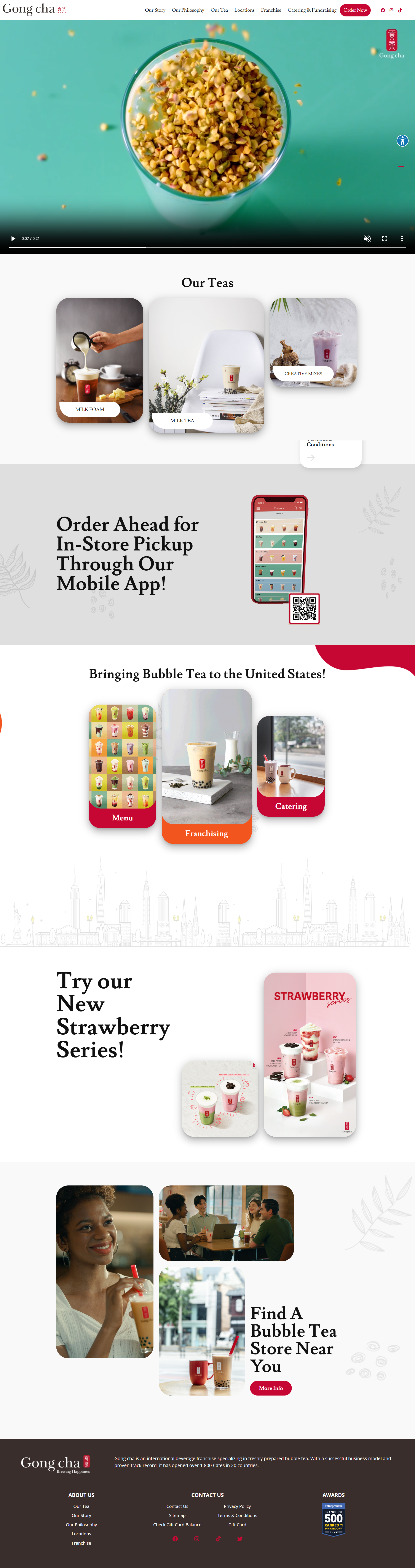 Gongcha after redesign